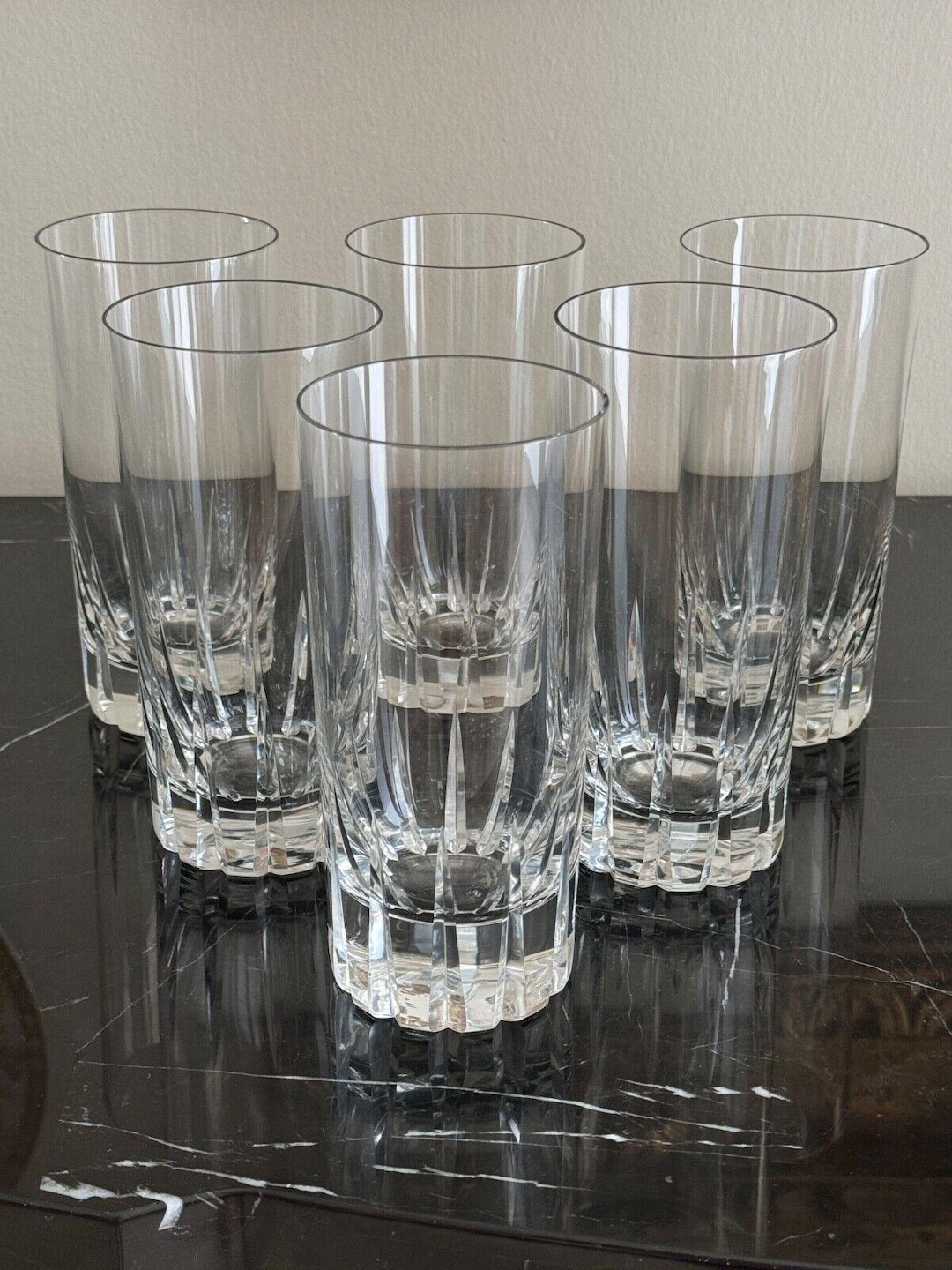 Rosenthal studio-linie グラス6個セット Rosenthal Studio Linie Tivoli 6 Tall Highball Glasses - Etsy