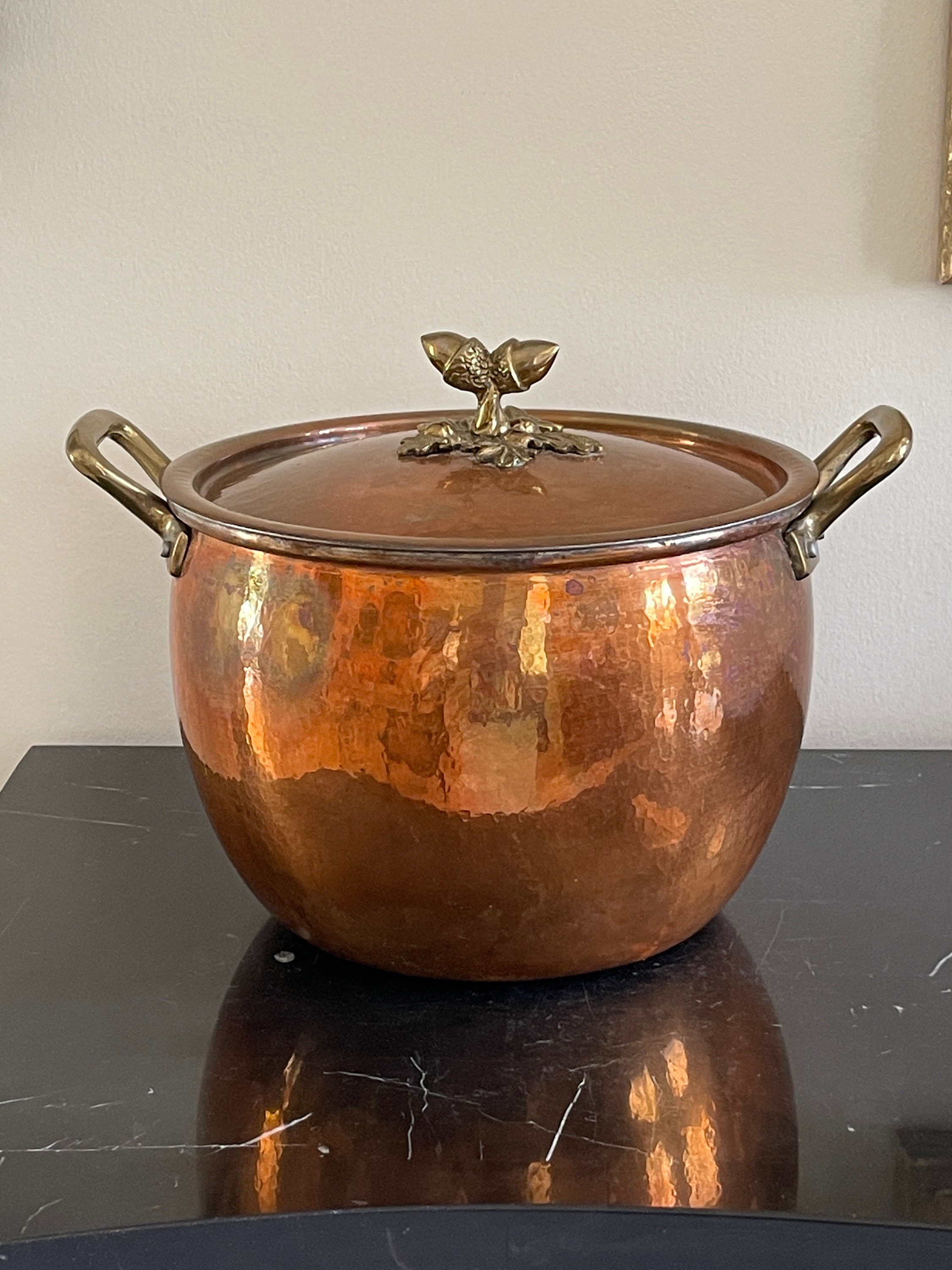 Ruffoni Historia Hammered Copper Fondue Pot