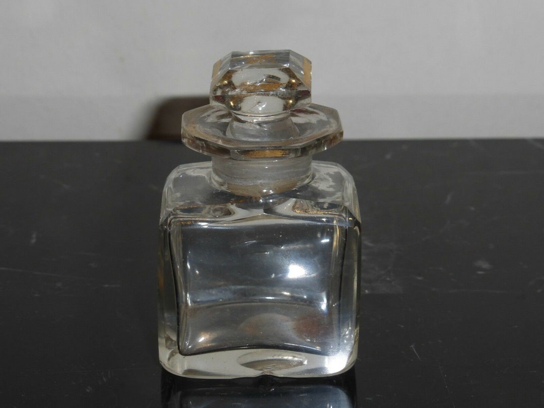 Antique Baccarat Glass Apothecary Bottle With Ground Glass Numbered ...