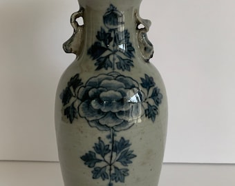 中国  龍泉窯  花瓶 中国・龍泉窯・青磁・花瓶・花器・花生・壺・No.241117-22・梱包
