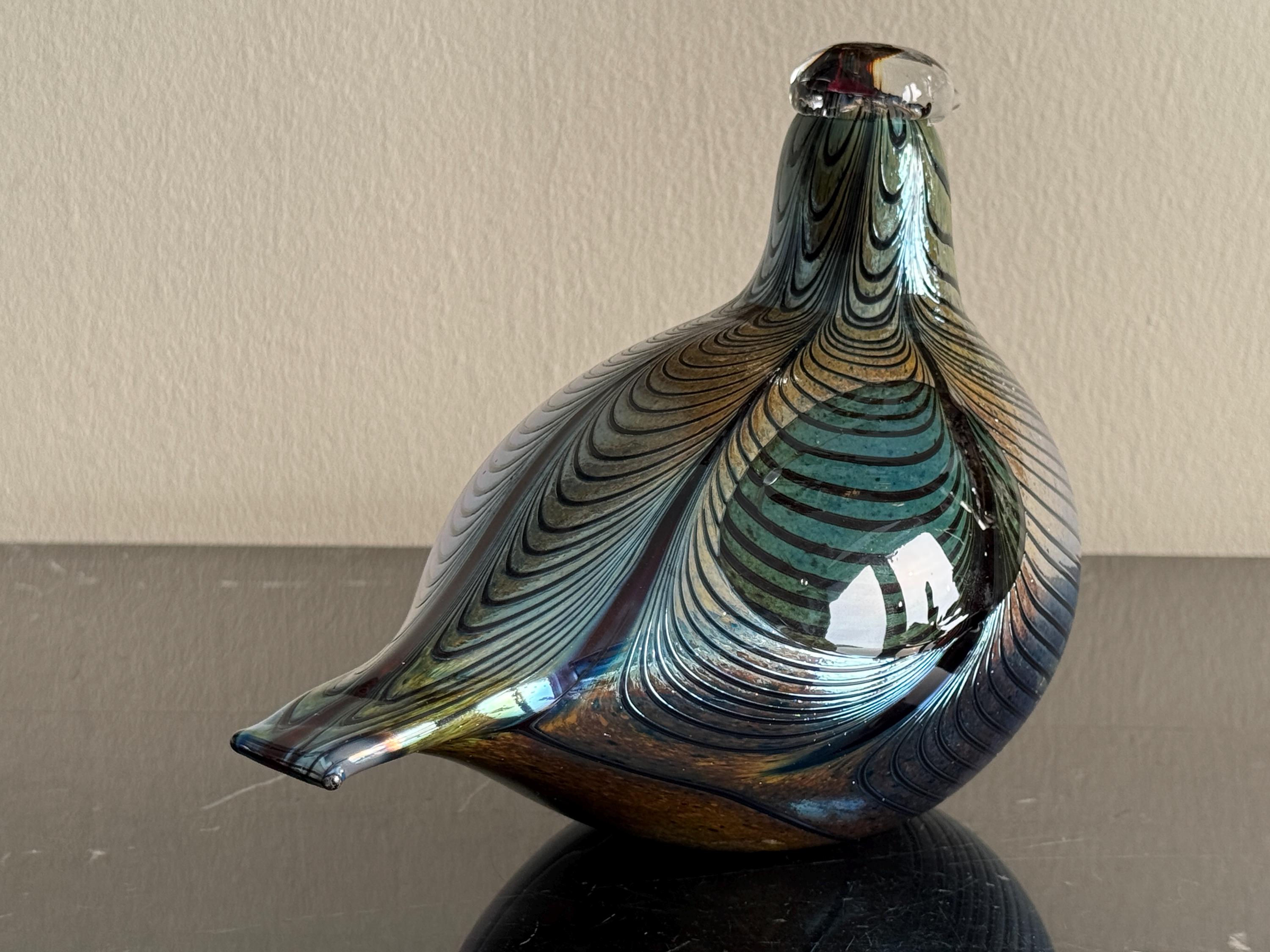 Adorable Iittala Finland Oiva Toikka 9.5