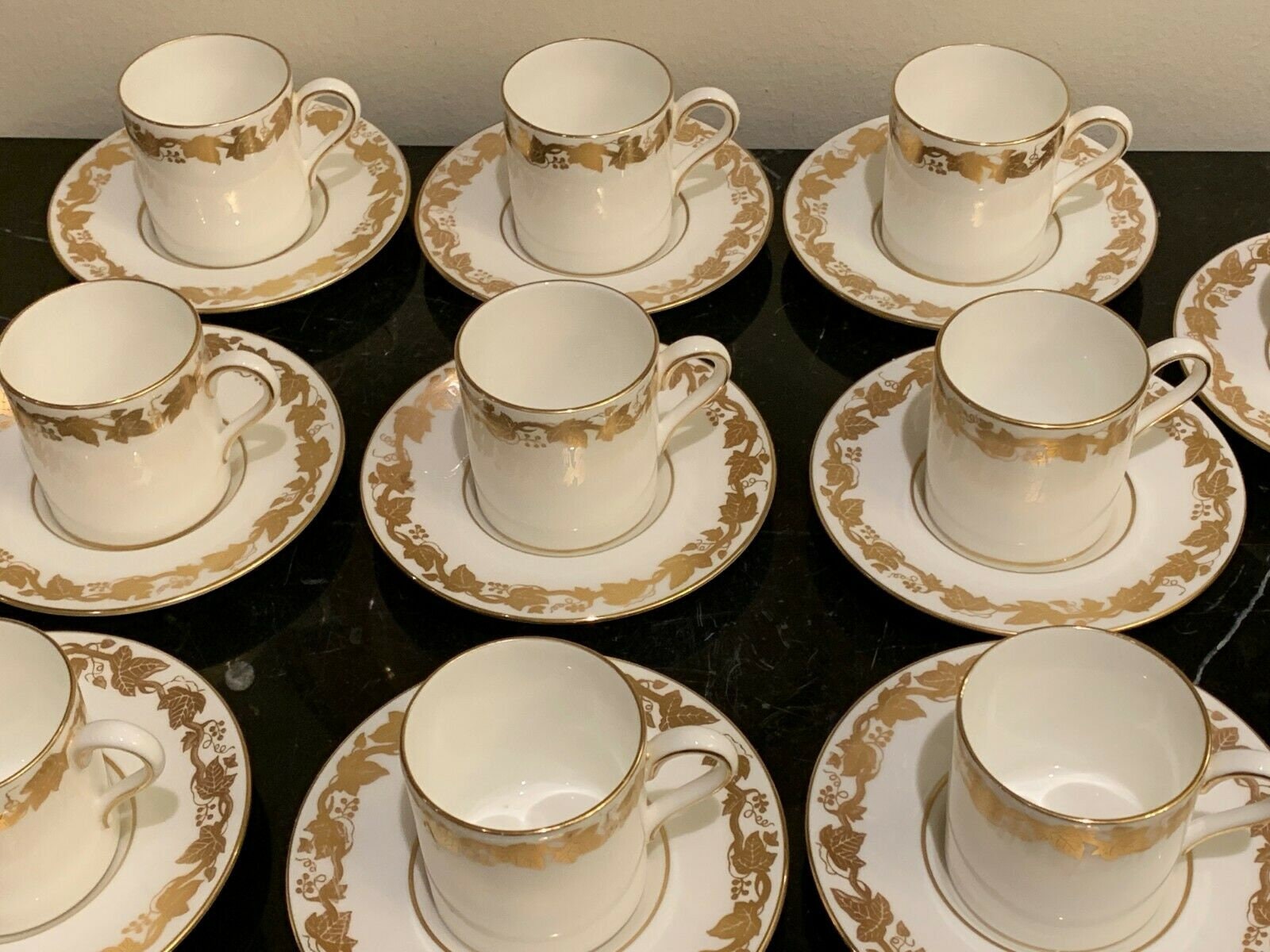 ウェッジウッド 美品☆ホワイトホール パウダー 2客セット ブルー