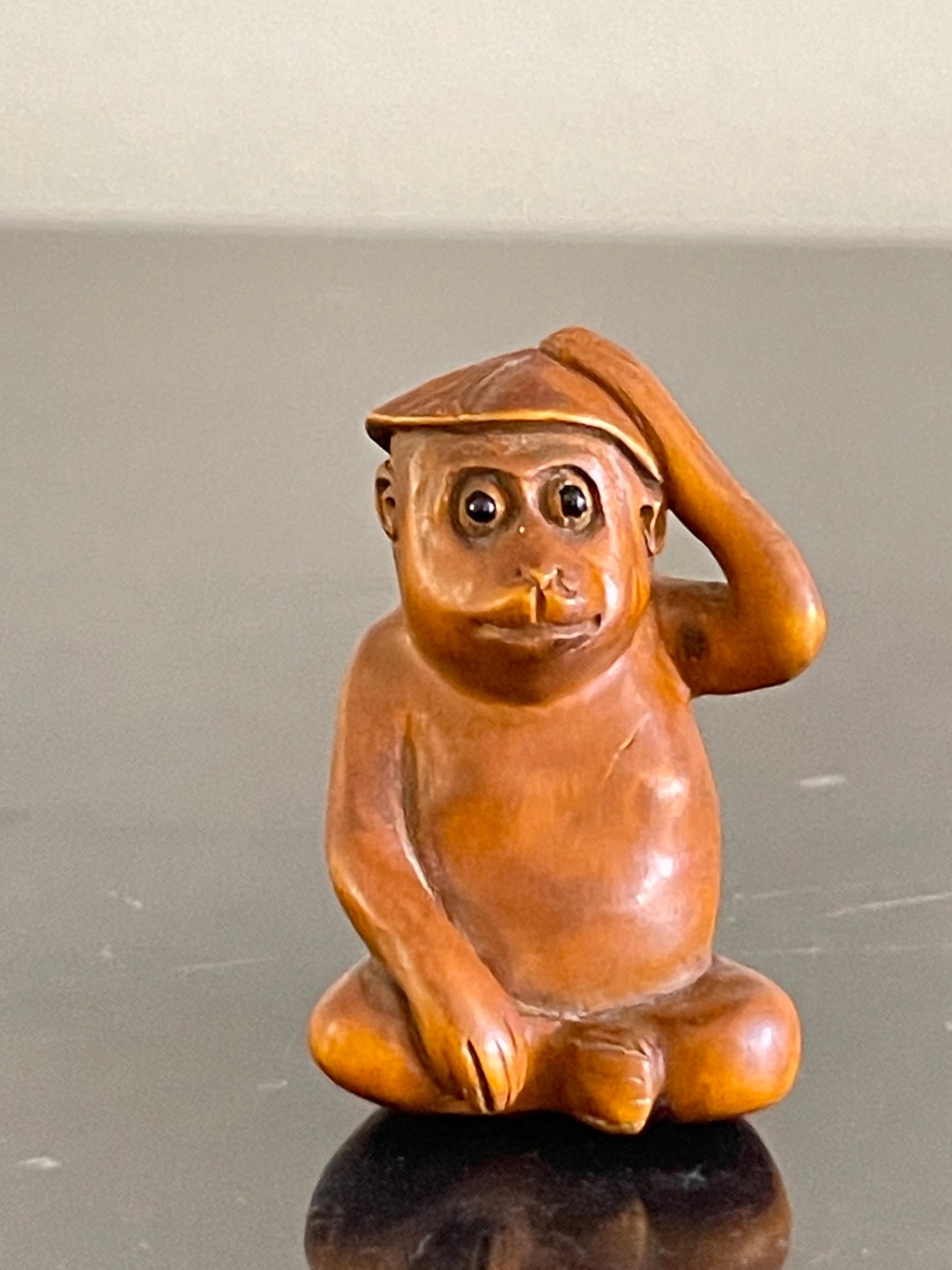 根付　猿　アンティーク　置物　骨董　飾り物根付　古美術品　 置物　細密細工 根付 猿 アンティーク 置物 骨董 飾り物根付 古美術品 置物 細密
