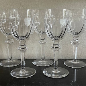 Waterford Crystal Curraghmore Claret Wine Glasses Set of 5