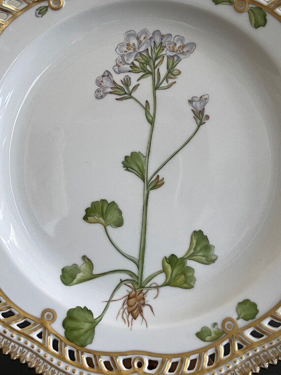 最高峰　  Flora Danica プレート Royal Copenhagen Flora Danica Plate 8.9 inches (22.5 cm) ROYAL