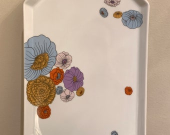 Rosenthal Studio Linie Polígono Patras Tapio Wirkkala Bandeja de porcelana para servir
