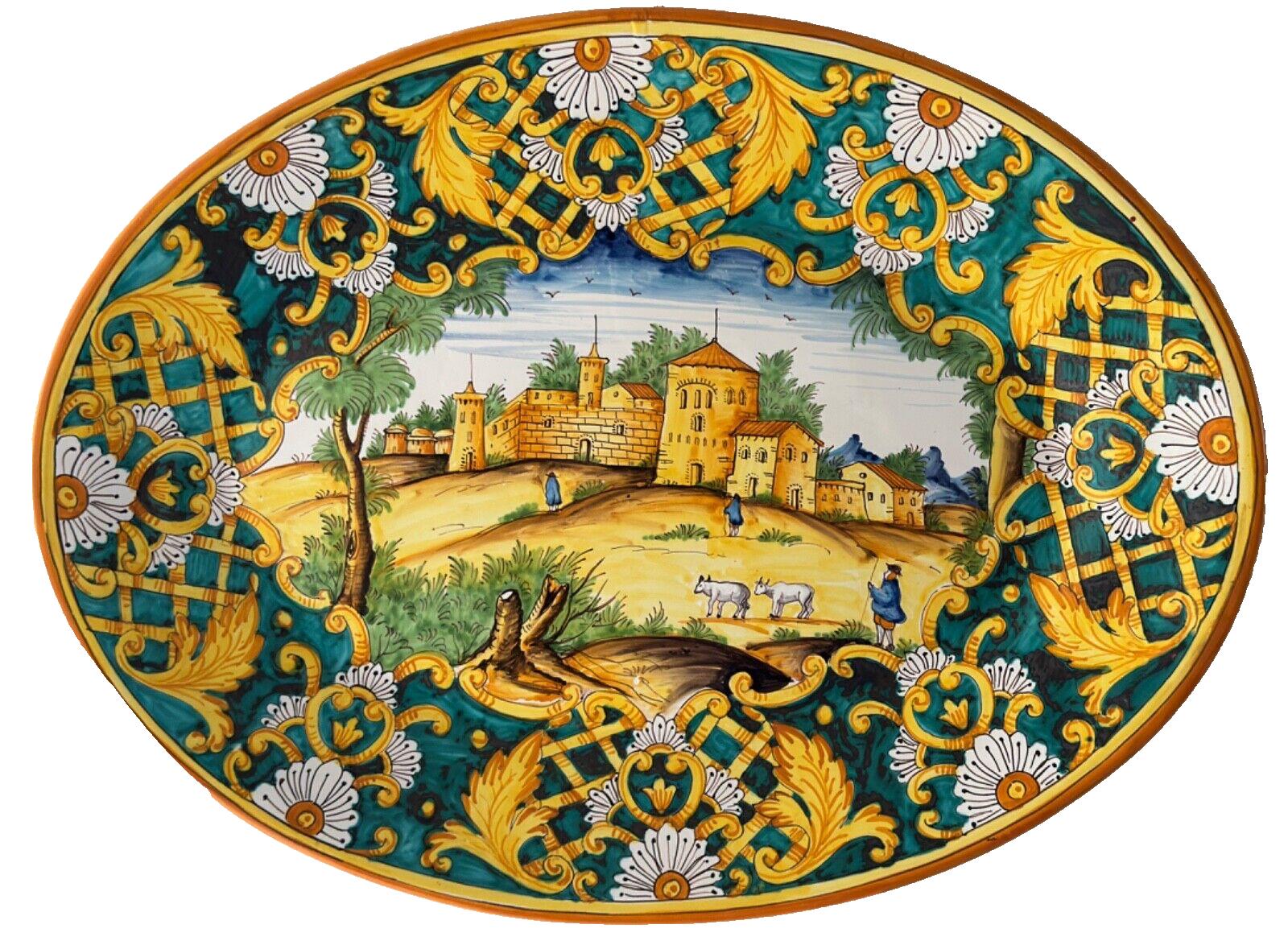 Giacomini Orvieto イタリア製　大皿 Giacomini Orvieto イタリア製 大皿 Giacomini Orvieto