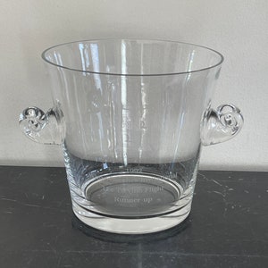 Tiffany & Co White Beeches Golf C. Lee Trevino Fight Runner-up Ice Bucket Trophy