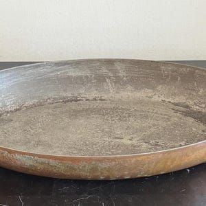 Vintage William Sonoma Villedieu France Tin Lined Copper AU Gratin Pan Cookware *
