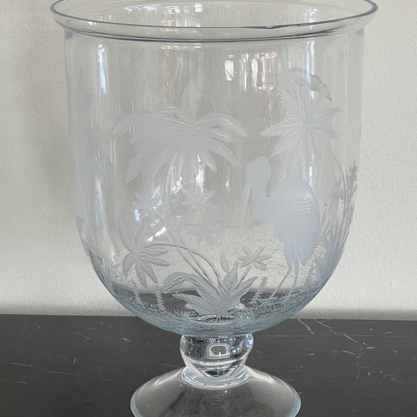 Crystal Trifle Bowl Etsy