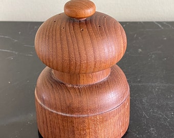Vintage Dansk Denmark 5 "Hoch Teak Holz Salzstreuer und Pfeffermühle Grinder