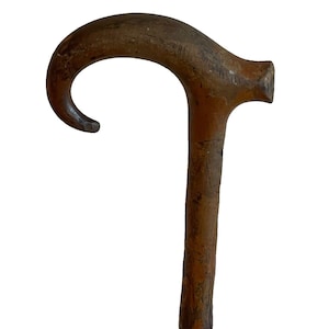 Old Knobby Wood Cane Walking Stick *