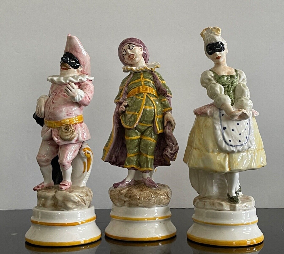 Antique Italian Commedia Dell arte Porcelain Figurines Etsy antique-italian-commedia-dell-arte-porcelain-figurines-etsy