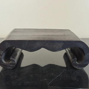 Vintage Chinese Carved Wood 7 1/2" Display Stand Base