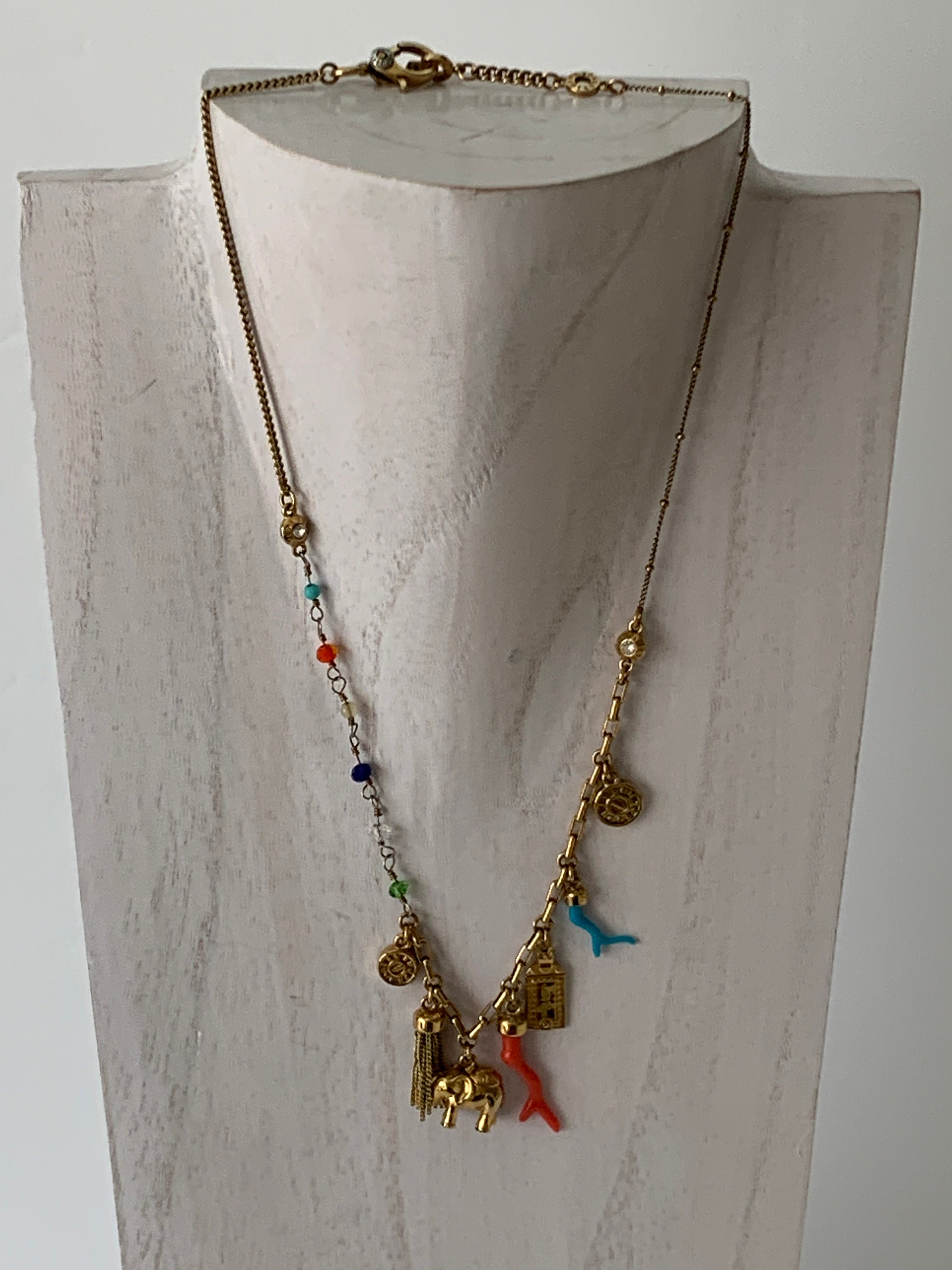 Henri bendel initial necklace sale