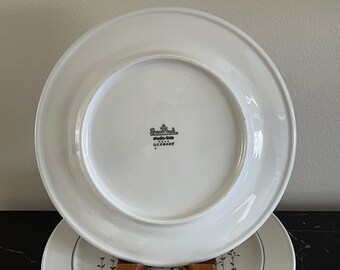 Rosenthal Studio Linie Polar Flower Pattern Set of 7 Salad Plates