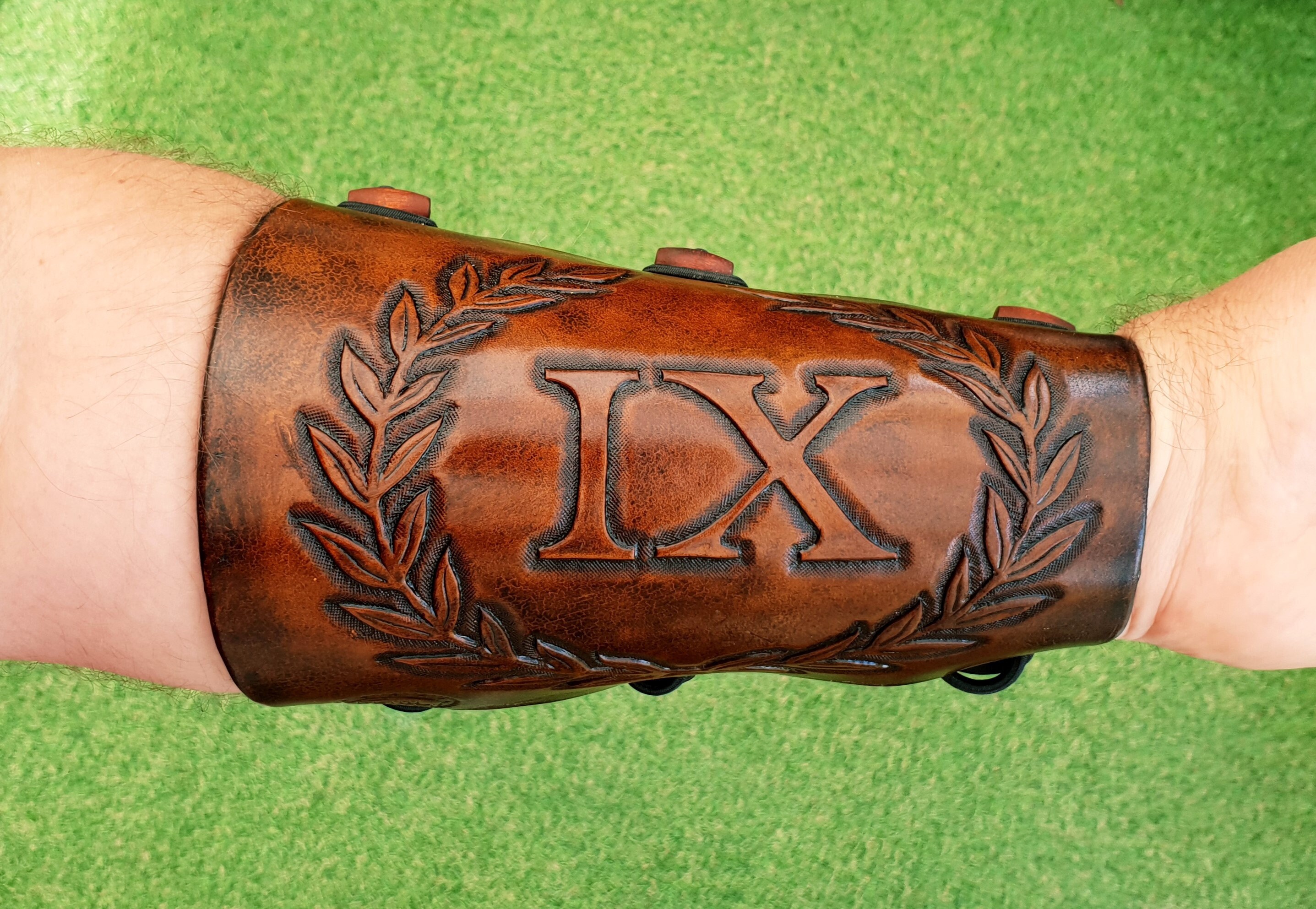 Handmade Leather Archery Bracer / Archer's Arm Guard Etsy