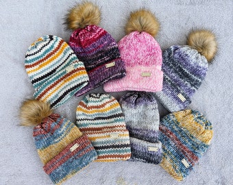 Cappello da bambino in maglia personalizzato