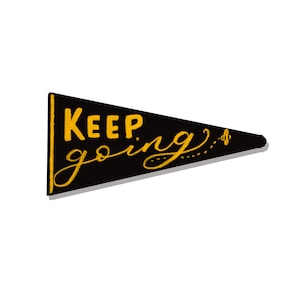 Keep going sticker, Run sticker, sticker for runner, water bottle sticker, runner sticker, running sticker