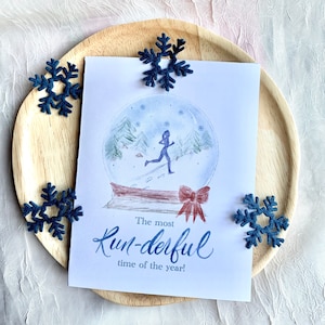 Card for runner, marathon card, marathon gift, marathon runner, marathon present, boston marathon gift, marathon finisher, runner card