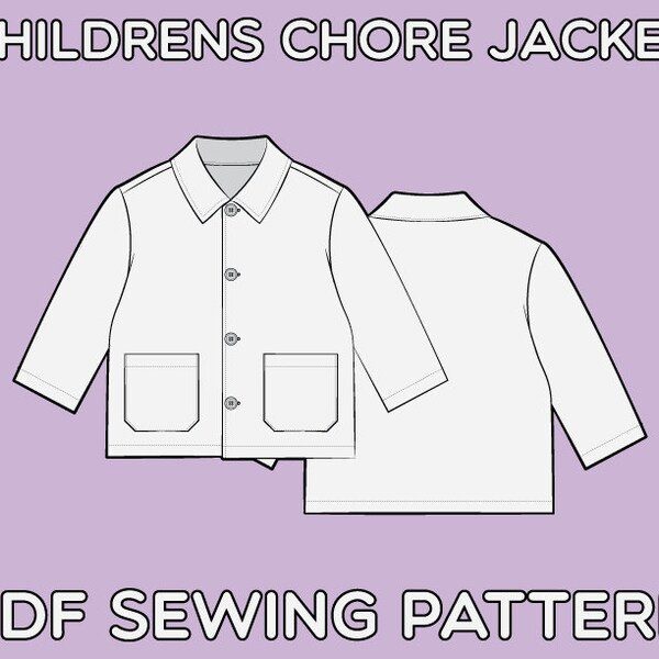 Girls Jacket Pattern - Etsy