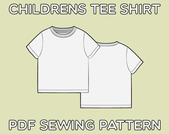 Children's Hoodie PDF Sewing Pattern Sizes 0-3M / 3-6M / | Etsy