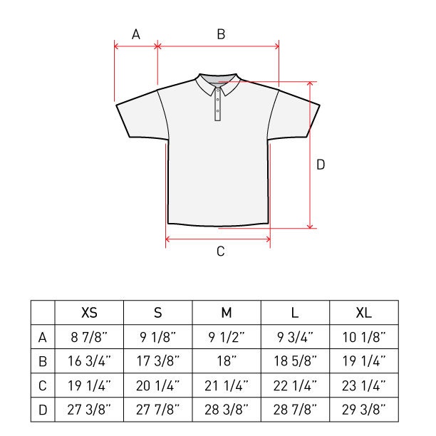 Polo Tee Shirt PDF Sewing Pattern Sizes XS / S / M / L / XL - Etsy Ireland