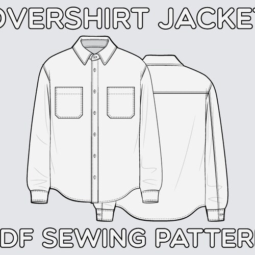 Oversize Hoodie PDF Sewing Pattern Sizes XS / S / M / L / XL - Etsy