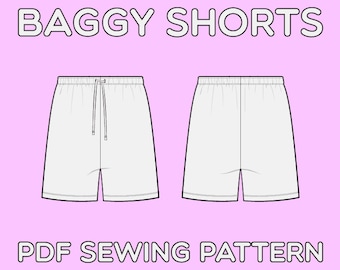 mens shorts pattern