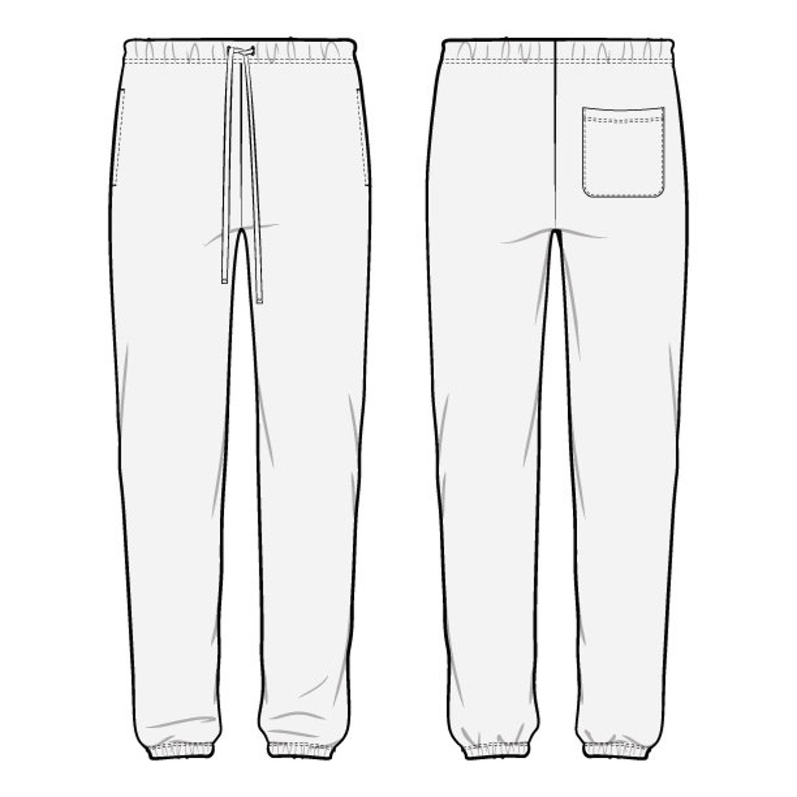 Slim Fit Sweatpants PDF Sewing Pattern Sizes XS / S / M / L / - Etsy