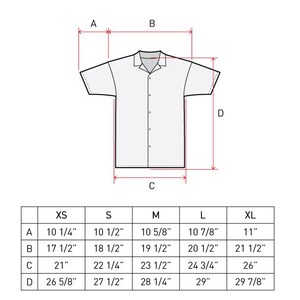 Bowling Shirt Sewing Pattern PDF Sizes XS / S / M / L / XL image 4