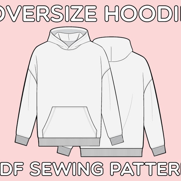 Hoodie Pattern - Etsy