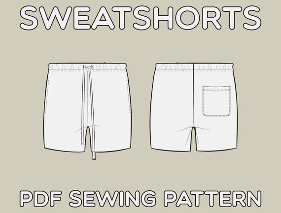 Mens shorts pattern pdf cheap