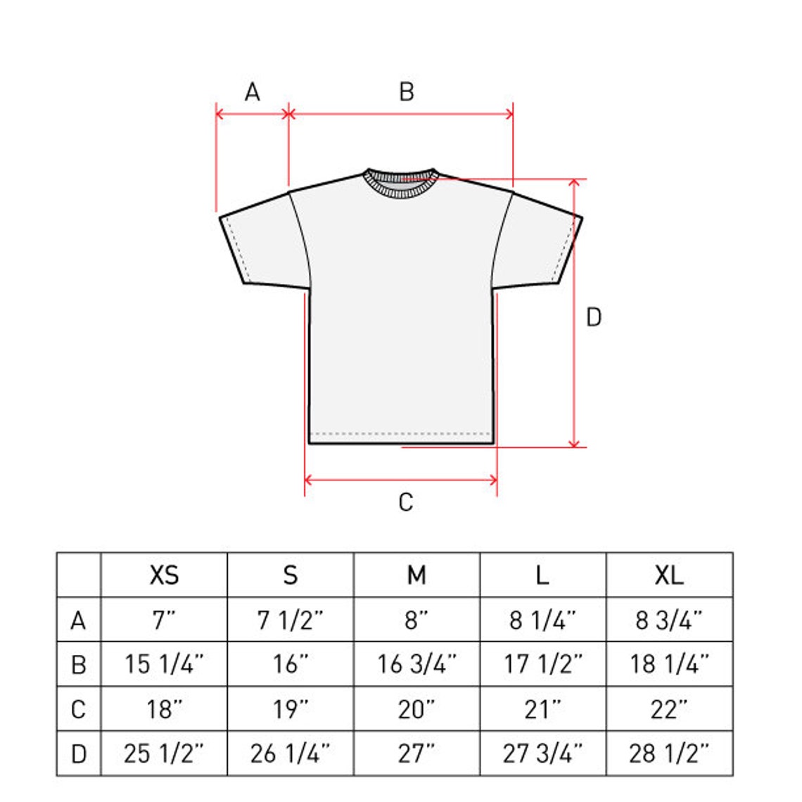 Tee Shirt PDF Sewing Pattern Sizes XS / S / M / L / XL | Etsy