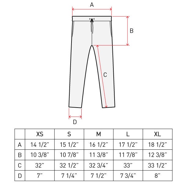 Straight Cut Sweatpants PDF Sewing Pattern Sizes XS / S / M / - Etsy