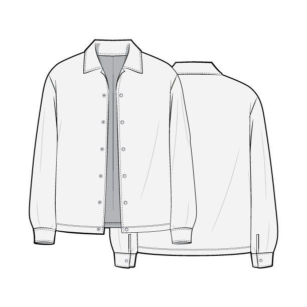 Coach Jacket PDF Sewing Pattern Sizes XS / S / M / L / XL - Etsy
