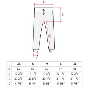 Slim Fit Joggers PDF Sewing Pattern Sizes XS / S / M / L / XL - Etsy