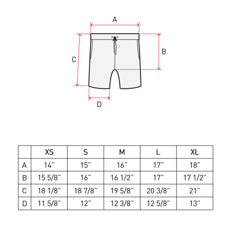 Baggy Shorts PDF Sewing Pattern Sizes XS S M L XL