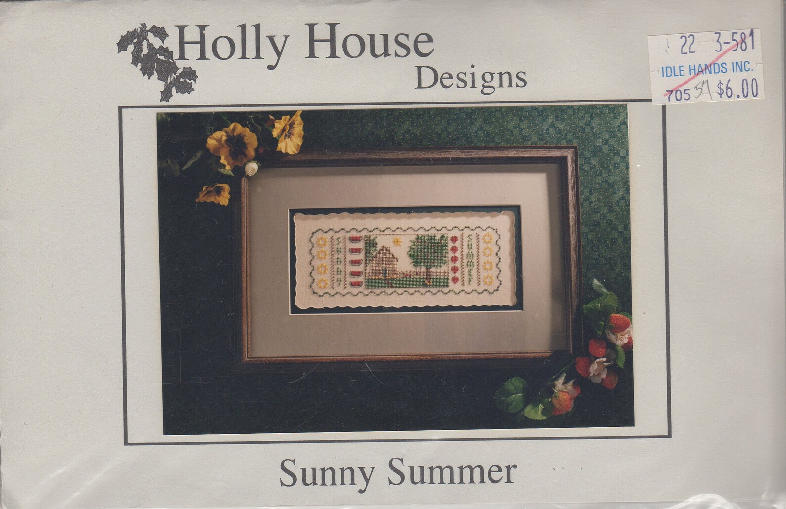 Holly House Designs Sunny Summer Cross Stitch Pattern Etsy