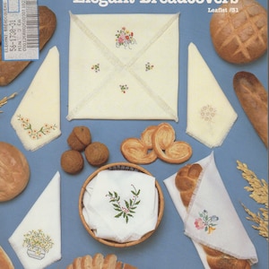 Eleganckie okładki na chleb, haft krzyżykowy, książka autorstwa Caolina Cross Stitch - ulotka nr 31