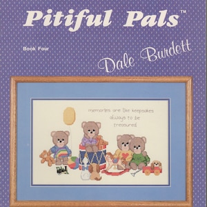 Pitiful Pals Book Four Cross Stitch Book by Dale Burdett -- Burdett Publications -- DB-61