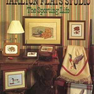 Tarlton Flats Studio The Sporting Life Cross Stitch Ulotka Kolekcja 3 - Leisure Arts Ulotka 393