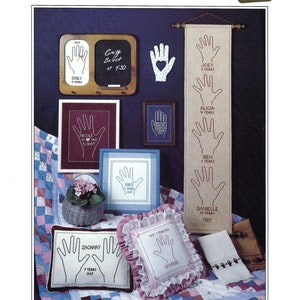 Family Hands Cross Stitch Book by Janet Miller - The City Stitcher