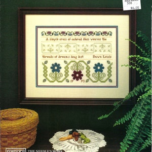 Tapestry of Dreams Sampler Cross Stitch Book by The Needle&#39;s Work