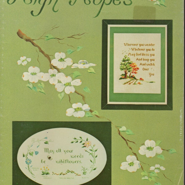 High Hopes Cross Stitch Book by Harriette Tew -- Leaflet 6