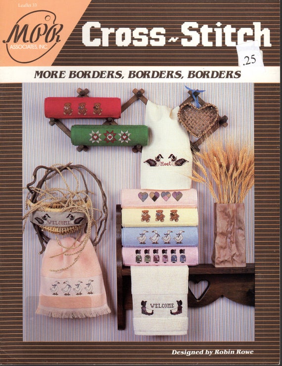 Cross Stitch More Borders Borders Borders By Robin Rowe Etsy