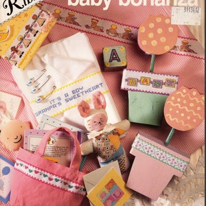 Baby Bonanza Cross Stitch Book - Bucilla