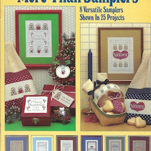 More Than Samplers Cross Stitch Book autorstwa Terrie Lee Steinmeyer - Leisure Arts - Ulotka 402