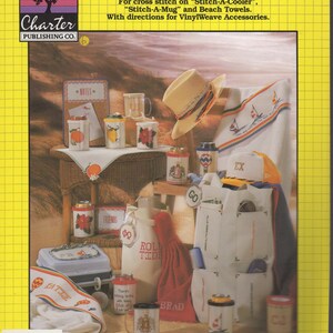 Nähen Cool Cross Stitch Buch von Clair Bryant -- Charter Publishing Co -CP 126