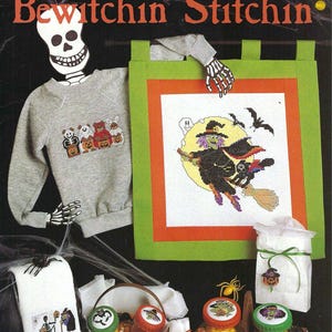 Książka do haftu krzyżykowego Bewtichin' Stitchin' autorstwa Terrie Lee Steinmeyer - Ulotka poświęcona sztuce rekreacyjnej 535